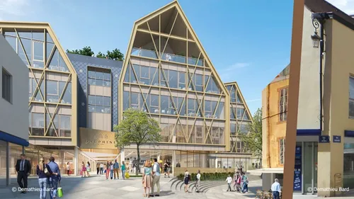 La rénovation du centre Dauphine se poursuit à Dijon 